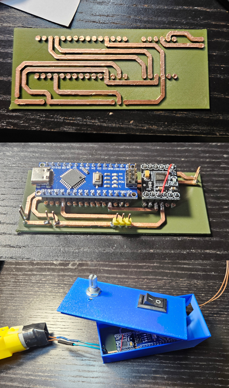 3D printed circuit board