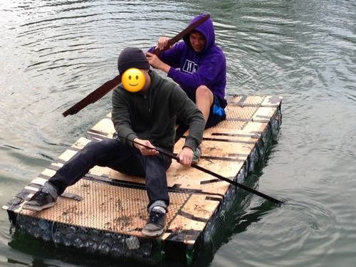 Bottle boat emoji