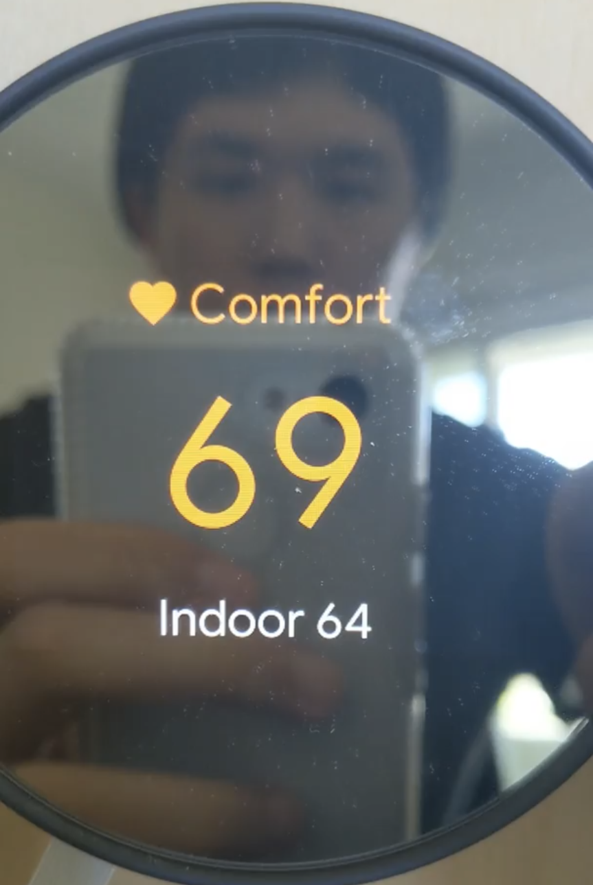 Google Nest thermostat